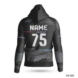 Dekora Custom Jersey 356 Black Color Cheap Personalized Hoodies with Name Number; Black White Sublimated Hoodie with Logo; best Custom Made Hoodies Cheap with Name Number; Top Quality custom print hoodie with Printed Team Logo; Make custom made hoodie with Team Logo; custom hoodie maker; personalized sweatshirt; custom hoodies for men;