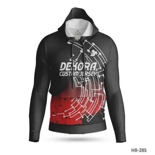 Black Red Sublimation Hoodie with Team Logo; Black White Sublimated Hoodie with Logo; best Custom Made Hoodies Cheap with Name Number; Top Quality custom print hoodie with Printed Team Logo; custom hoodie maker; customizable hoodies; personalized sweatshirt; custom hoodies for men;