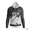 Black White Polyester Hoodie for Sublimation Printed Logo-HR-336 2 Black White Polyester Hoodie for Sublimation Printed Logo; best Premium Team USA Hoodie with Name Number; Customized Men White Hoodie with Name Number; best Custom Made Hoodies Cheap with Name Number; custom hoodie maker; customizable hoodies; custom hoodies for men;