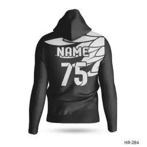 Dekora Custom Jersey 346 Black White Sublimated Hoodie with Name Number; best Custom Made Hoodies Cheap with Name Number; Top Quality custom print hoodie with Printed Team Logo; Best custom hoodie maker cheap Price in USA; Make custom made hoodie with Team Logo; custom hoodie maker; personalized sweatshirt; custom hoodies for men;