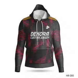 Dekora Custom Jersey 363 Custom Personalize Hoodie with High Quality Printing; Team Personalized Name Hoodies with Sublimation Print; Black White Sublimated Hoodie with Logo; Top Quality custom print hoodie with Printed Team Logo; custom hoodie maker; customizable hoodies; custom hoodies for men;