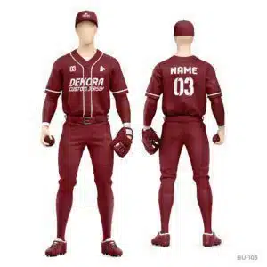 Dekora Custom Jersey 18 Baseball Uniform