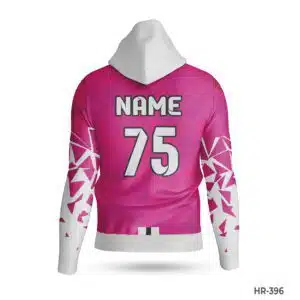 Dekora Custom Jersey 554 Pink Color Customize Sports Hoodies Men with Name Number; Premium Blue Custom Hoodies Sports Clothes Maker in USA; custom hoodie maker; customizable hoodies; custom hoodies for men;