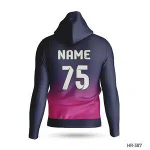 Dekora Custom Jersey 546 Premium Black Pink Color Hoodie Polyester with Name Number; Premium Fabrics Polyester Hoodies for Sublimation with Logo; custom hoodie maker; customizable hoodies; custom hoodies for men;