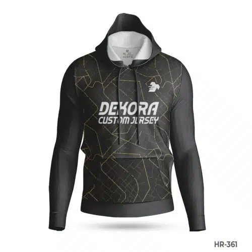 Premium Design Black Polyester Hoodie with Logo; best White Red Sports Hoodies Custom Design with Name Number; custom hoodie maker; customizable hoodies; custom hoodies for men;