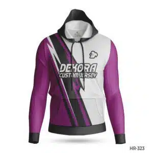 Dekora Custom Jersey 423 Premium Design Custom Team Hoodies with Logo; best Premium Team USA Hoodie with Name Number; Black White Sublimated Hoodie with Logo; best Custom Made Hoodies Cheap with Name Number; custom hoodie maker; customizable hoodies; custom hoodies for men;