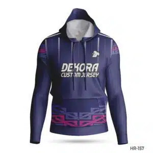 Dekora Custom Jersey 583 Premium Design Purple Hoodie with Logo; best Make Custom Made Hoodies Cheap with Sublimation Print; Top Quality custom print hoodie with Printed Team Logo; Make custom made hoodie with Team Logo; customizable hoodies; personalized sweatshirt; custom hoodies for men;