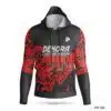 Premium Design Sports Black Red Hoodie; best Make Custom Made Hoodies Cheap with Sublimation Print; Make custom made hoodie with Team Logo; Custom Hoodies for Men All Over Printed; customizable hoodies; personalized sweatshirt; custom hoodies for men;