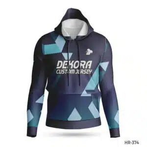 Dekora Custom Jersey 521 Premium Fabrics Polyester Hoodies for Sublimation Print; best White Red Sports Hoodies Custom Design with Name Number; custom hoodie maker; customizable hoodies; custom hoodies for men;