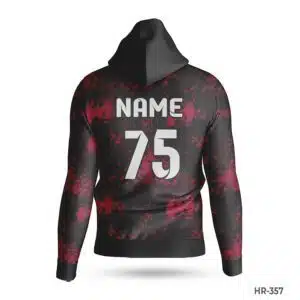 Dekora Custom Jersey 490 Premium Red Black Hoodie Polyester with Name Number; best White Red Sports Hoodies Custom Design with Name Number; best Premium Team USA Hoodie with Name Number; customizable hoodies; custom hoodies for men;