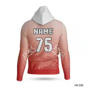 Dekora Custom Jersey 454 Red Color Custom Sublimation Hoodies with Name Number; best Premium Team USA Hoodie with Name Number; Black White Sublimated Hoodie with Logo; best Custom Made Hoodies Cheap with Name Number; custom hoodie maker; customizable hoodies; custom hoodies for men;