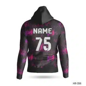 Dekora Custom Jersey 488 Red Pink Sublimation Polyester Spandex Hoodie with Name Number; best White Red Sports Hoodies Custom Design with Name Number; custom hoodie maker; customizable hoodies; custom hoodies for men;
