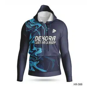 Dekora Custom Jersey 547 Sports Hoodies Mens Apparel with Logo; Premium Blue Custom Hoodies Sports Clothes Maker in USA; custom hoodie maker; customizable hoodies; custom hoodies for men;
