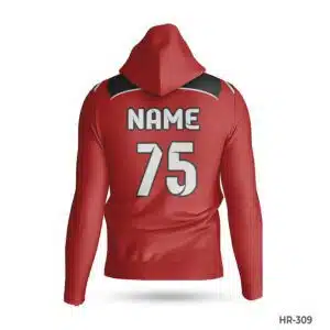 Dekora Custom Jersey 396 Sublimation Mens Red Hoodie with Name Number; best Premium Team USA Hoodie with Name Number; Customized Men White Hoodie with Name Number; Black White Sublimated Hoodie with Logo; custom hoodie maker; customizable hoodies; custom hoodies for men;