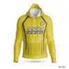 Yellow Color Polyester Hoodie Mens Apparel; best Premium Team USA Hoodie with Name Number; Customized Men White Hoodie with Name Number; Black White Sublimated Hoodie with Logo; custom hoodie maker; customizable hoodies; custom hoodies for men;