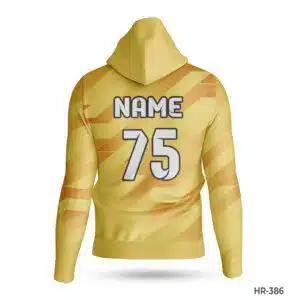Dekora Custom Jersey 544 Yellow Color Premium Hoodies Polyester Apparel in USA; Premium Blue Custom Hoodies Sports Clothes Maker in USA; custom hoodie maker; customizable hoodies; custom hoodies for men;