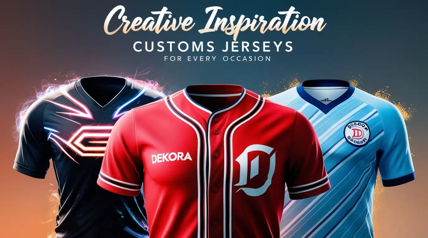 Creative Ideas for Custom Jersey Sleeves and Necklines; custom jersey; custom jersey design; premium jersey design in usa; best customized jersey design in maker in usa;