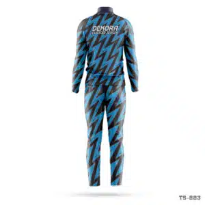 Custom Black Blue Tracksuit Seller in USA; Premium Design Customized Polyester Tracksuits with Logo; sports polyester jersey; premium design polyester tracksuits; polyester tracksuit maker in USA; custom cricket tracksuits; cricket tracksuits design; personalized cricket jersey; sublimation cricket jersey maker in USA;