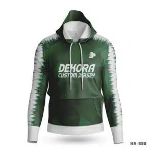 Dekora Custom Jersey 629 Customized Design Bottle Green Hoodie with Logo; Premium Design Paste Color Hoodie with Team Logo; Black Premium Custom Hoodies with Logo; customizable hoodies; personalized sweatshirt; custom hoodies for men;