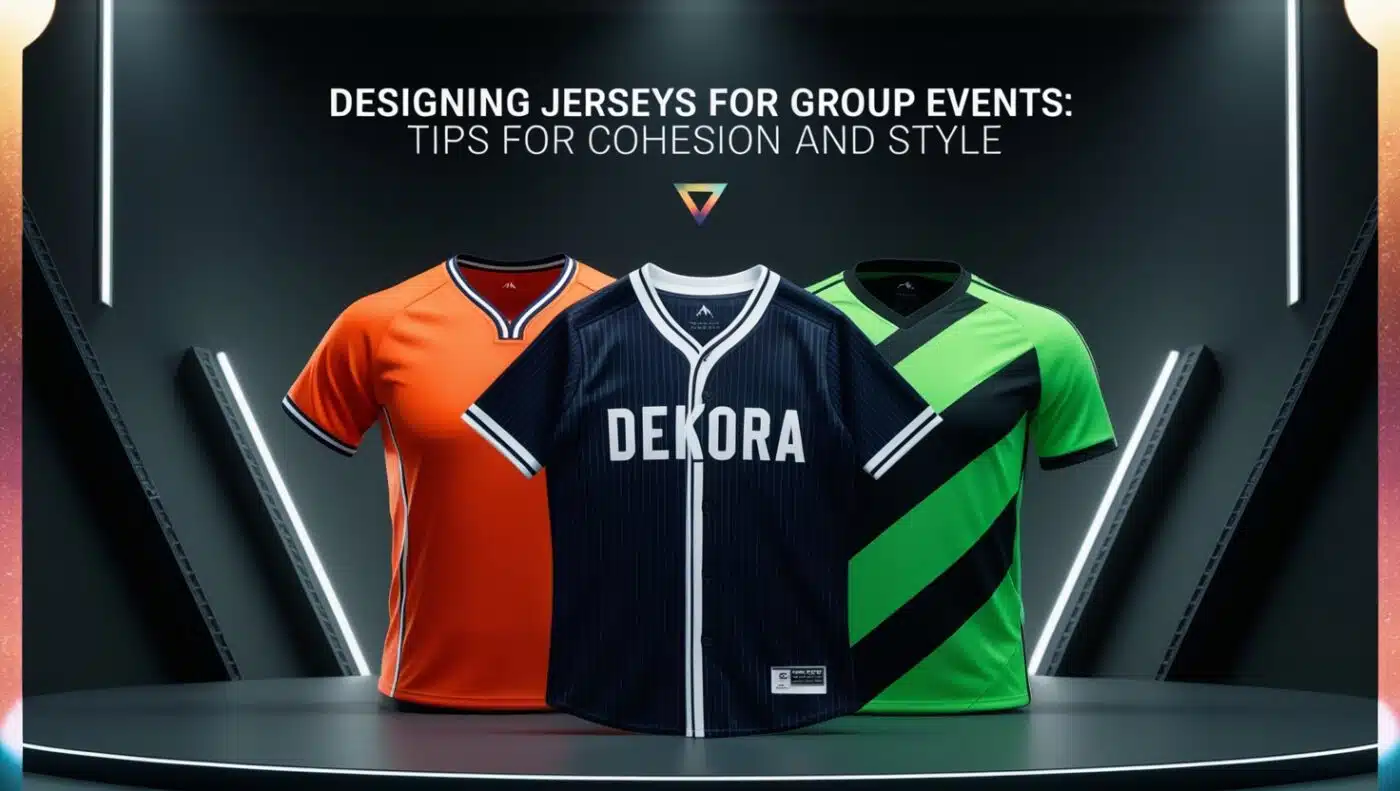 Designing Jerseys for Group Events Tips for Cohesion and Style; events jersey; jersey maker; personalized jersey design; best jersey manufacturer in USA;