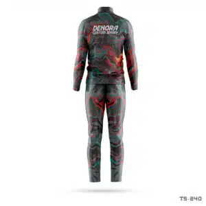 Dekora Custom Jersey 645 Full Sublimation Tracksuit Maker in USA; Sports Premium Black White Tracksuits with Logo; Premium Design Customized Polyester Tracksuits with Logo; sports polyester jersey; premium design polyester tracksuits; polyester tracksuit maker in USA; cricket tracksuits design; personalized cricket jersey; sublimation cricket jersey maker in USA;