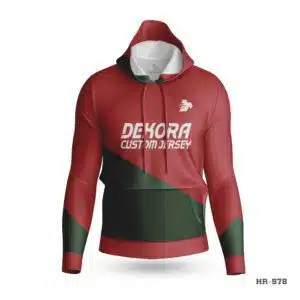 Dekora Custom Jersey 633 Premium Design Green Red Hoodie Maker in USA; Customized Team Blue Premium Hoodie with Logo Maker in USA.; Top Quality custom print hoodie with Printed Team Logo; Make custom made hoodie with Team Logo; personalized sweatshirt; custom hoodies for men;