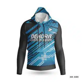 Premium Polyester Fabric Hoodies with Sublimation Print; Customized Team Blue Premium Hoodie with Logo Maker in USA.; Black Premium Custom Hoodies with Logo; personalized sweatshirt; custom hoodies for men;