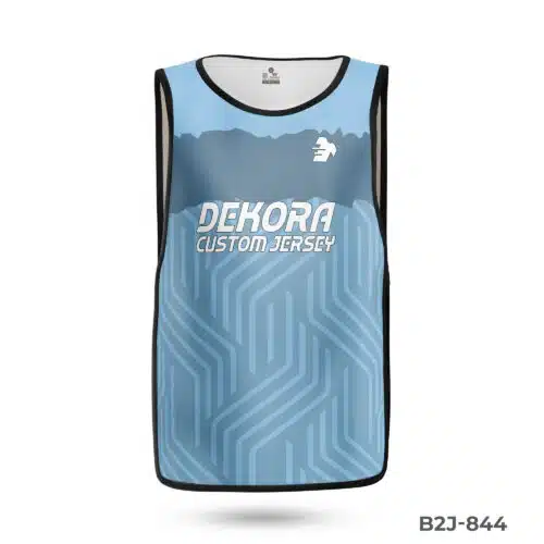 Sublimation Blue Soccer Bibs with Logo; Customizable Winter Sportswear; sports jersey maker in USA; custom made cricket jersey in USA; Personalized Sports Jersey Maker in USA;