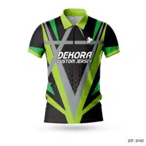 Dekora Custom Jersey 262 Zipper Neck Custom Black Green Cricket Jersey with Logo; Zipper Neck Sublimation White Purple Jersey with Logo; Sublimation Print Navy Blue Green Jersey with Logo; Premium Red White Volleyball Jersey Design Apparel; qualityful volleyball jersey maker in USA;