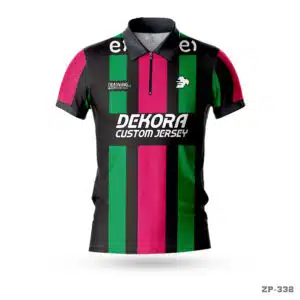 Dekora Custom Jersey 274 Zipper Neck Green Red Polyester Jersey with Logo; Zipper Neck Sublimation White Purple Jersey with Logo; Sublimation Print Navy Blue Green Jersey with Logo; Premium Red White Volleyball Jersey Design Apparel; Custom Blue and Orange Volleyball Jersey Maker in USA; best navy blue volleyall jersey; qualityful volleyball jersey maker in USA;