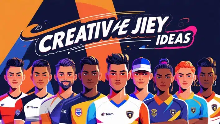 Creative Jersey Ideas for Corporate Sports Teams; custom jersey maker in usa; premium jersy design in usa; sublimation jersey manufacturer in usa; best jersey design; personalized jersey manufacturer in usa;