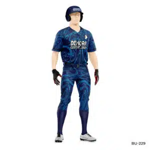 Custom Ddesign Navy Blue Baseball Uniforms with Logo; Customized Authentic Baseball Uniforms with Logo; baseball uniforms maker in USA; best baseball uniforms Manufacturer in USA;