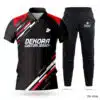Custom Polo Cricket Black Red Uniform with Logo; Customized Blue Cricket Uniform with Logo; Premium Polo Cricket Team Uniform with Team Logo; uniforms for all sports; sublimated sports uniforms; best uniforms in sports;