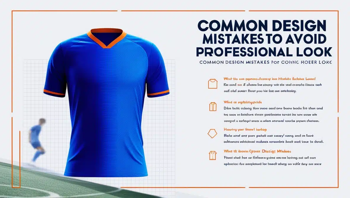 Jersey Design Mistakes to Avoid for a Professional Look; jersey design; jersey maker; premium jersey;