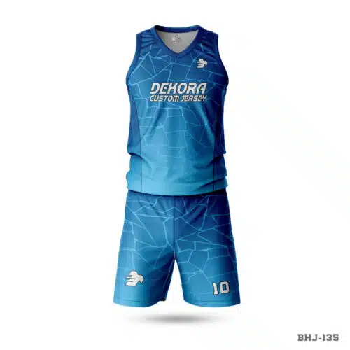 Premium Design Blue Volleyball Uniform with Logo; Sublimation Print Sleeveless Volleyball Uniform with Logo; best volleyball maker in USA; personalized volleyball uniform design in USA; personalized volleyball uniform manufacturer in USA;