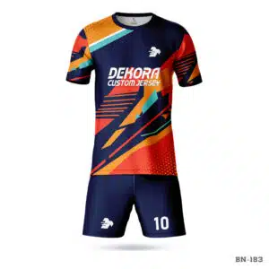 Dekora Custom Jersey 156 Round Neck Custom Soccer Uniform with Logo; Custom Sublimation Soccer Uniform with Logo; Custom Authentic Soccer Jerseys Uniforms All Over Printed; customize your own soccer jersey Uniforms Maker in USA; Best custom youth soccer jerseys in USA; best team football player uniform; premium football uniforms maker in USA; personalized football uniforms design in USA; customized football uniforms in USA; customized football uniforms USA; customjersey.US; personalized football uniforms design online in USA;